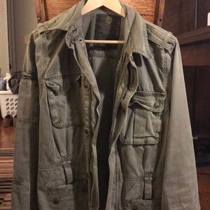 Lucky Brand Green Army Jacket